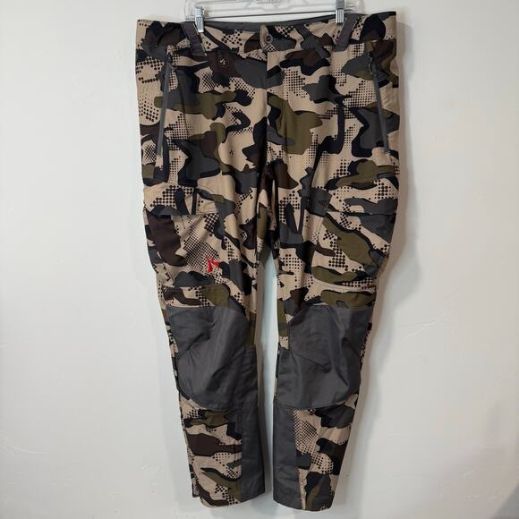 Killik Men's Pivotal Pants Camo Tactical Hunting Performance Hike 40 Tan Brown - Picture 1 of 9